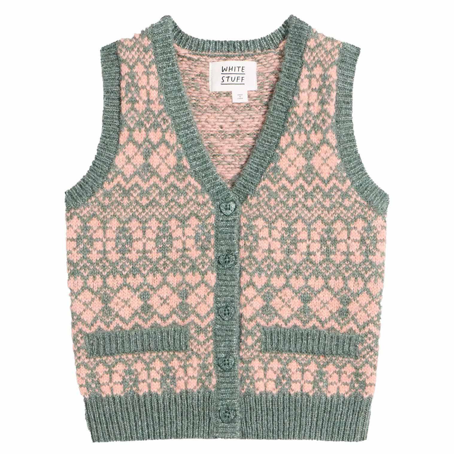 White Stuff Knitted Waistcoat